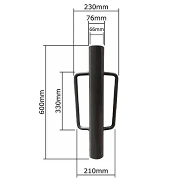 MTB SUPPLY Fence Post Driver with Handle for T-Posts