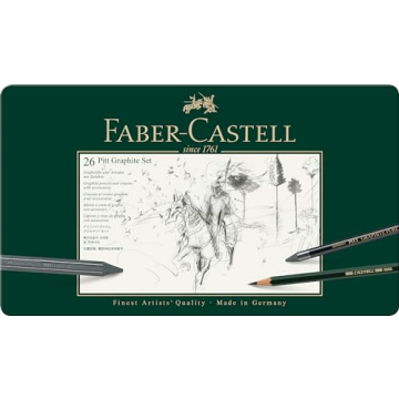 Faber-Castell 26 Piece Pitt Graphite Set for Artists