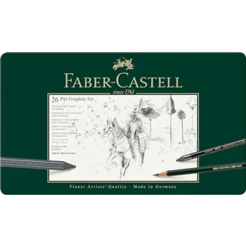 Faber-Castell 26 Piece Pitt Graphite Set for Artists