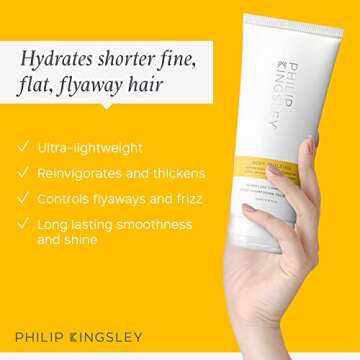 Philip Kingsley Body-Building Weightless Conditioner Volumizing for Fine Limp Flat Flyaway Short Hai...