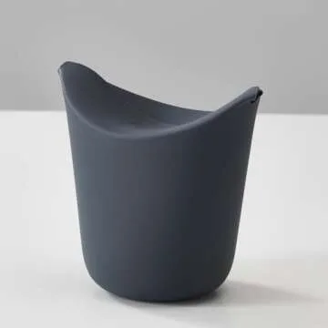 Joseph Joseph M-Cuisine Microwave Popcorn Popper Maker Single Serve Portion Silicone Food Safe, 2-piece, Multicolored