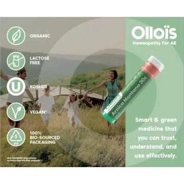 OLLOIS Vegan Arnica 30c Organic Homeopathic Medicine