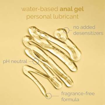 Shibari Premium Lubricant, Personal Lube for Women, Men, and Couples (8 Fl Oz (Pack of 1), Triton Anal Gel)