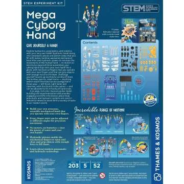 Mega Cyborg Hand STEM Kit - Build & Learn!
