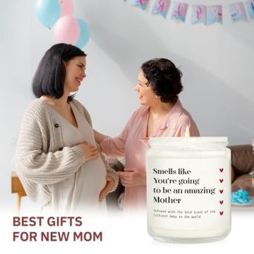GiltGlimmer New Mom Lavender Scented Candle for Moms