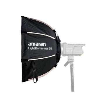 Aputure amaran Light Dome Mini SE Softbox Quick-Setup Compact Bowens Mount Octagonal Softbox Soft Li...