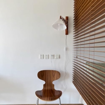 PEAUARL Adjustable Wall Sconce for Bedroom and Living Room