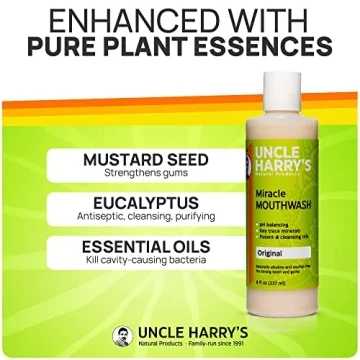 Natural Alkalizing Mouthwash for Fresh Breath & Oral Health