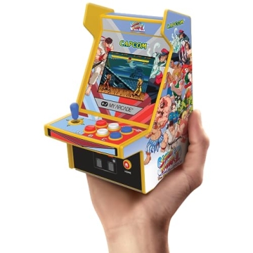 My Arcade Super Street Fighter II Micro Player Pro: 2 Games in 1, Portable Fun!