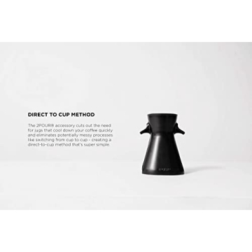 2POUR® Dual Press Accessory for Aeropress® - Brew Two Cups
