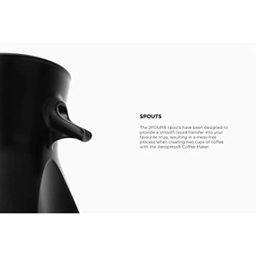 2POUR® Dual Press Accessory for Aeropress® - Brew Two Cups