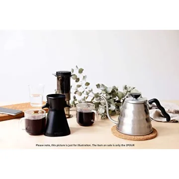 2POUR® Dual Press Accessory for Aeropress® - Brew Two Cups