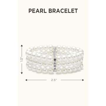 BABEYOND 1920s Flapper Accessories Gatsby Costume Accessories Set 20s Flapper Headband Pearl Necklace Gloves Plastic Holder