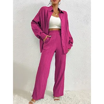 Chic Floerns Women's 2 Piece Outfit - Effortlessly Stylish