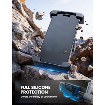 Lamicall Bike Phone Mount for Cycle & Scooter Use - 6-7 Inch Phones