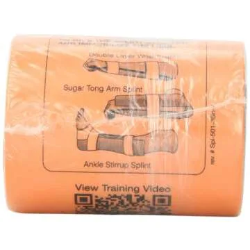 SAM Rolled Splint 36", Orange/Blue