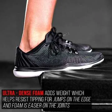 Rep Foam Soft Plyo Box for Fitness Training - 12 inch