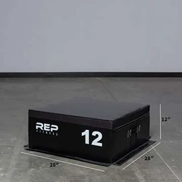 Rep Foam Soft Plyo Box for Fitness Training - 12 inch