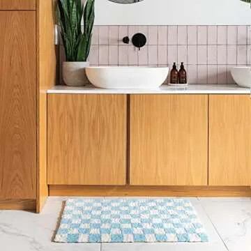 Banilla Extra Soft Microfiber Bathroom Rugs - Non Slip & Absorbent