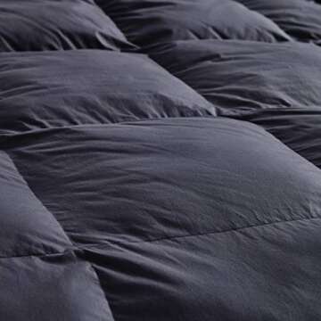 Luxurious All-Season Queen Goose Down Comforter