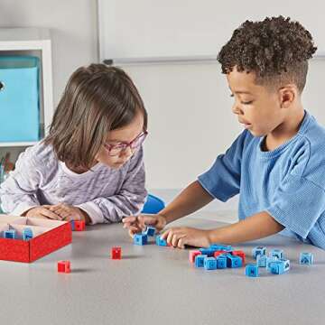 hand2mind Reading Rods Alphabet & Phonemic Awareness, Word Building Activities, Letter Blocks, CVC W...