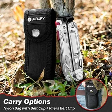 BIBURY 22-in-1 Multitool Pliers for Outdoor Survival