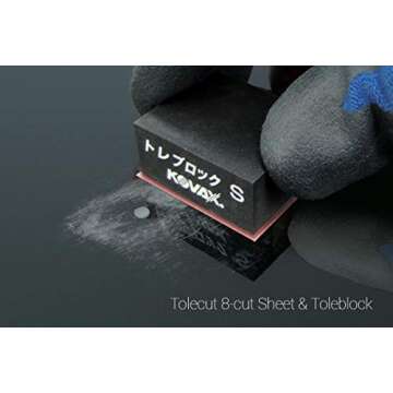 Tolecut PSA 8-Cut Sanding Sheets Job-PAK for Perfect Finishes