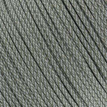 Paracord Planet 100' Hanks Parachute 550 Cord Type III 7 Strand Paracord Top 40 Most Popular Colors (ACU Digital)