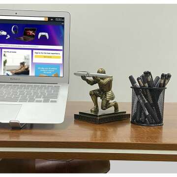 Ofiedx Knight Pen Holder - Personalized Home Office Decor