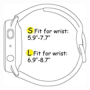 EnoYoo 12 Color Bands Compatible with Samsung Galaxy Watch 7 6 5 4 Band 40mm 44mm/ Watch 6 4 Classic 42mm 46mm 43mm 47mm/ Galaxy Watch 5 Pro 45mm/ Active 2 Band, 20mm Soft Silicone Sport Strap for Women Men