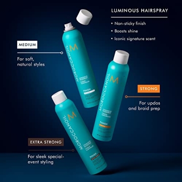 Moroccanoil Luminous Hairspray Strong for All-day Hold