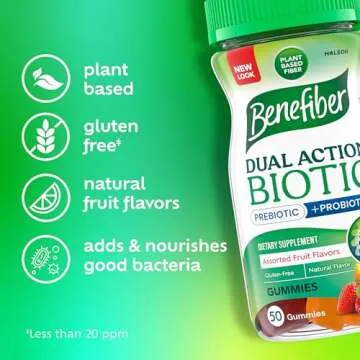 Benefiber Fiber Gummies for Digestive Health - Delicious!