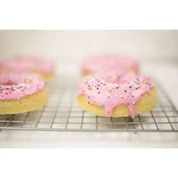 USA Pan Half Sheet Nonstick Roasting and Cooling Rack, Set of 2