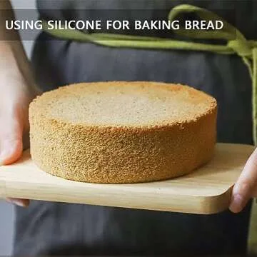 Non-Stick Baocuan 9 inch Silicone Cake Pan Set of 3