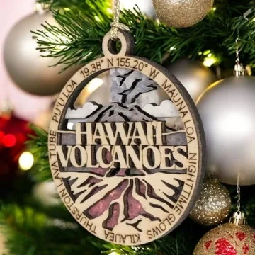 Buy Handmade Hawaii Volcanoes National Park Ornament