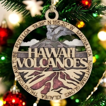 Buy Handmade Hawaii Volcanoes National Park Ornament