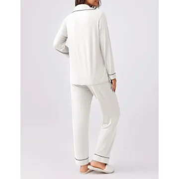 Ekouaer Pajamas Set Soft & Stylish for Cozy Nights