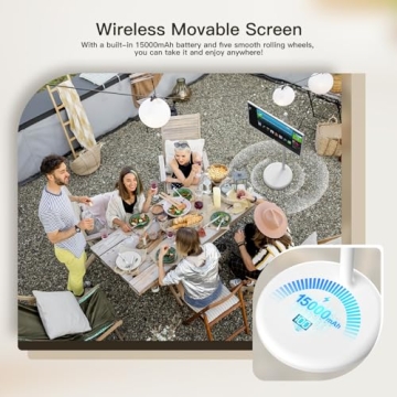 Fiteye 32-Inch Portable Touch Screen TV - Versatile & Mobile