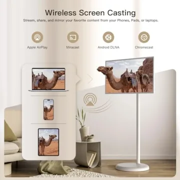 Fiteye 32-Inch Portable Touch Screen TV - Versatile & Mobile