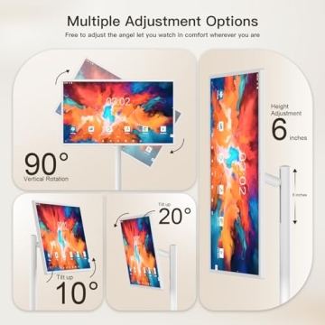 Fiteye 32-Inch Portable Touch Screen TV - Versatile & Mobile