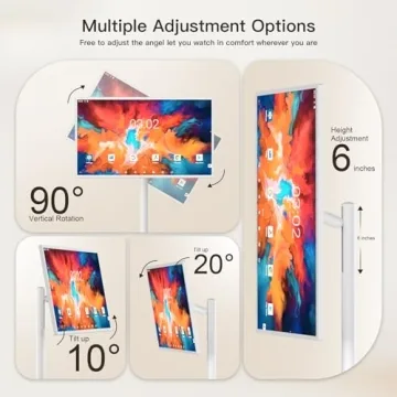 Fiteye 32-Inch Portable Touch Screen TV - Versatile & Mobile