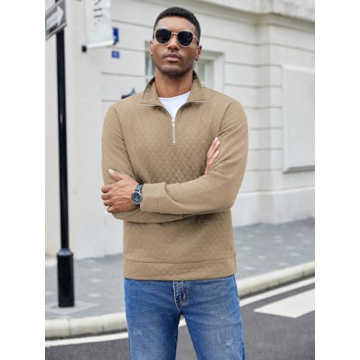 Shop Men's 1/4 Zip Pullover for Comfort and Style