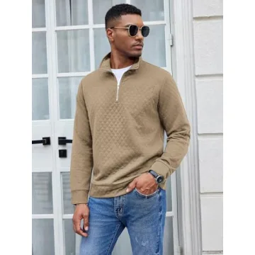 Shop Men's 1/4 Zip Pullover for Comfort and Style