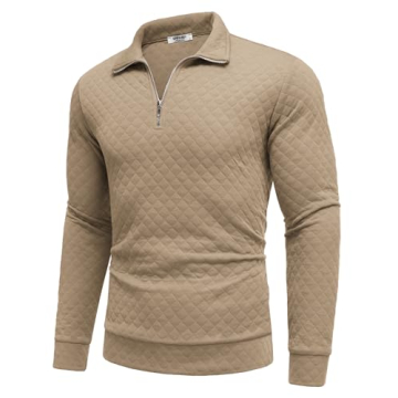 Shop Men's 1/4 Zip Pullover for Comfort and Style