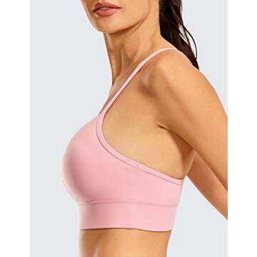 CRZ YOGA Y Back Sports Bras for Comfort and Style