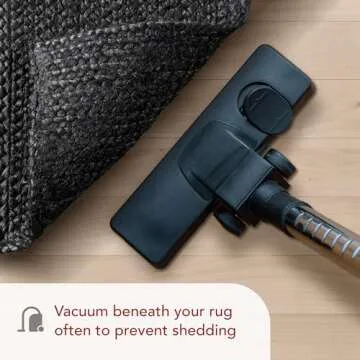 nuLOOM 3x5 Rigo Jute Hand Woven Area Rug, Black, Solid Farmhouse Design, Natural Fiber, For Bedroom,...