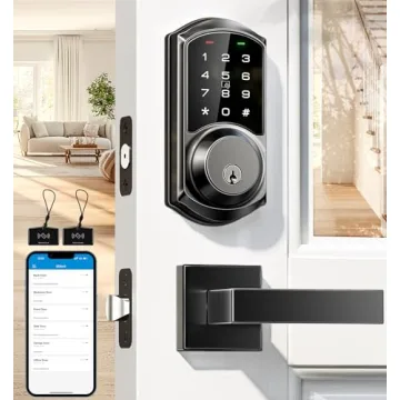 Veise Smart Locks 2 Lever Handle Set - Keyless Entry & App Control