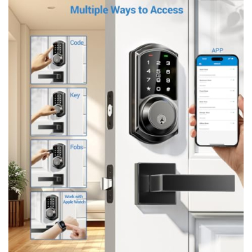 Veise Smart Locks with App Control & Keyless Entry