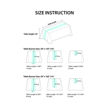 Ling's Moment Silky Table Runners for Sophisticated Events