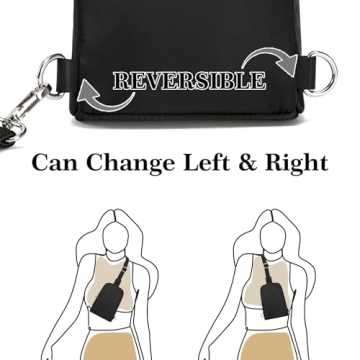 INICAT Nylon Small Crossbody Bag for Travel Essentials